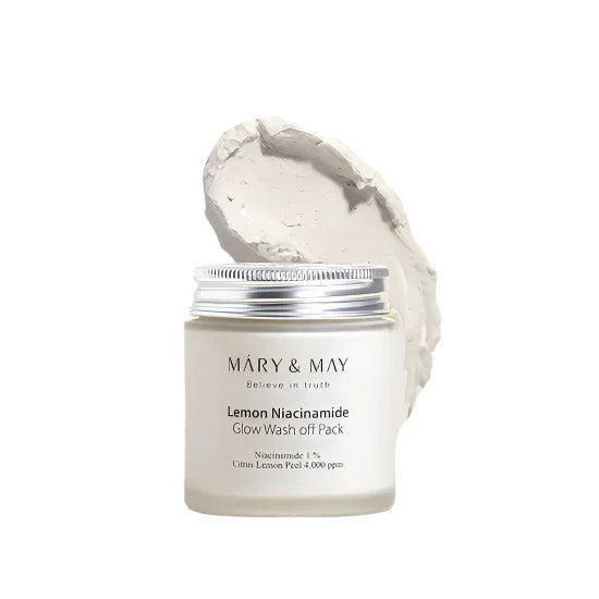 Mary & May - Lemon Niacinamide Glow Wash Off Pack