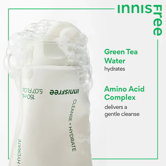 Innisfree - Green Tea Amino Acid Cleansing Foam - 150ml