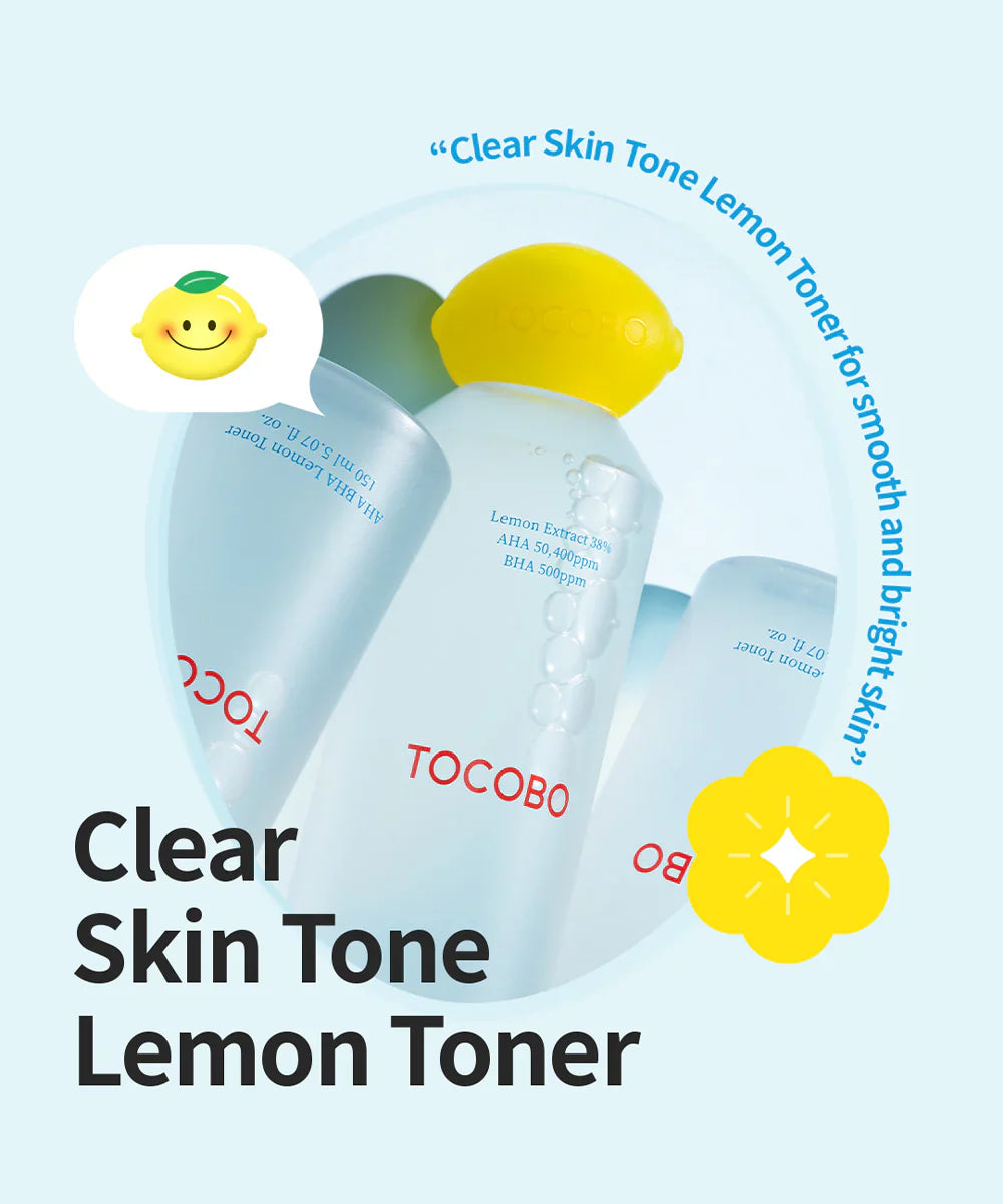 TOCOBO -  AHA BHA Lemon Toner  - 150ml