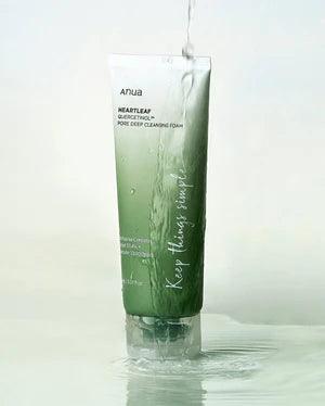 ANUA - HEARTLEAF QUERCETINOL PORE DEEP CLEANSING FOAM - Cosmetic Holic