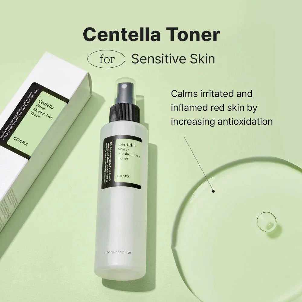 Cosrx - Centella Water Alcohol-Free Toner -150ml - Cosmetic Holic