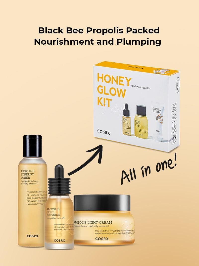 Cosrx - HONEY GLOW KIT- 3 step - Cosmetic Holic