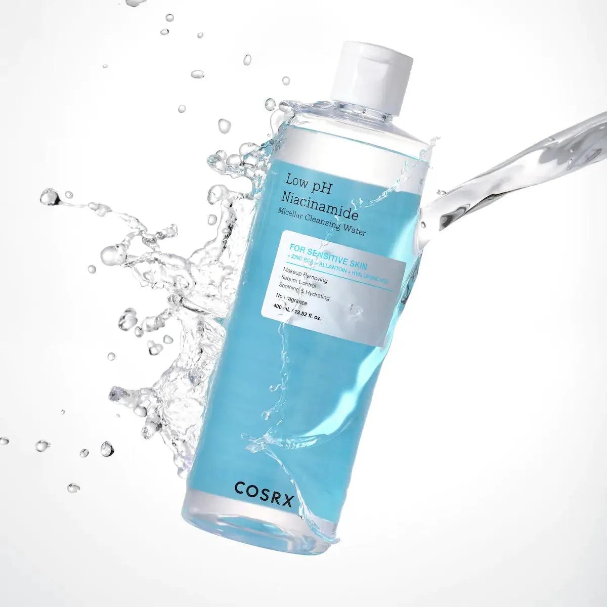 Cosrx - Low pH Niacinamide Micellar Cleansing Water - 400ml - Cosmetic Holic