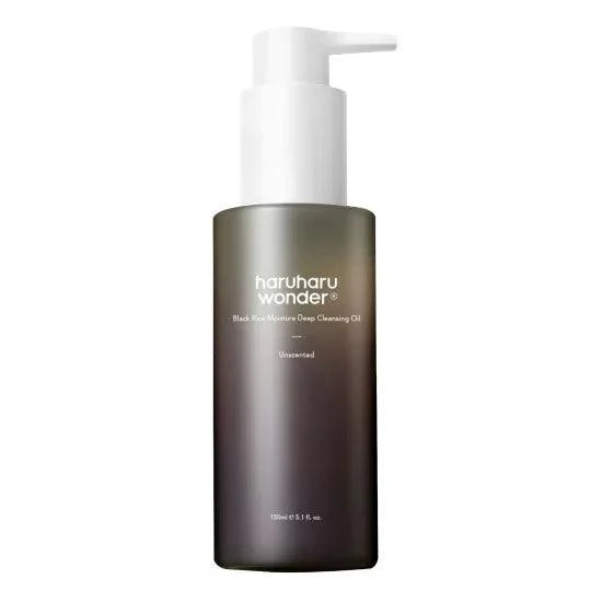 Haruharu - Black Rice Moisture Deep Cleansing Oil - 150ml - Cosmetic Holic