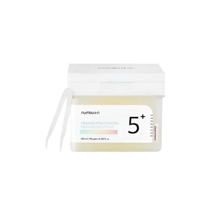 Numbuzin - No.5 Vitamin-Niacinamide Concentrated Pad - 70 pads - Cosmetic Holic