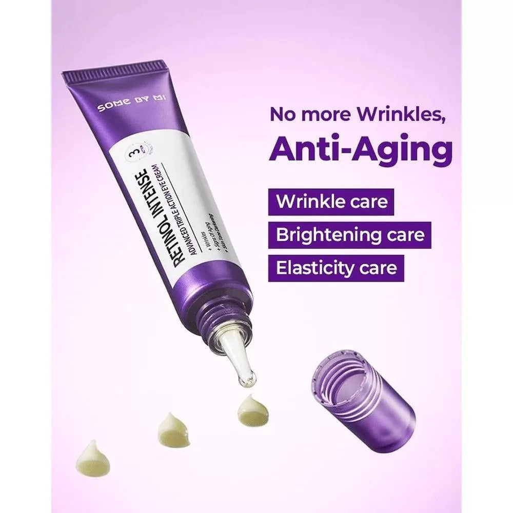 Some By Mi - Retinol Intense Advanced Triple Action Eye Cream - 30ml - Cosmetic Holic